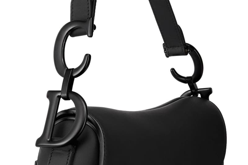 Dior Lady Dior Saddle bags Ultra Matte Black