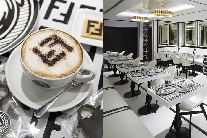 遊走在黑白美學：在倫敦，Fendi 無預警開設了這一間唯美咖啡廳！