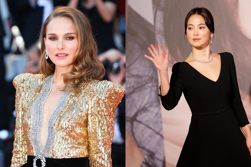 Song Hye Kyo Natalie Portman Natalie Vodianova Chaumet jewelry party W Korea Magazine Monaco Dior Korean Idols celebrities Actress Hollywood actresses