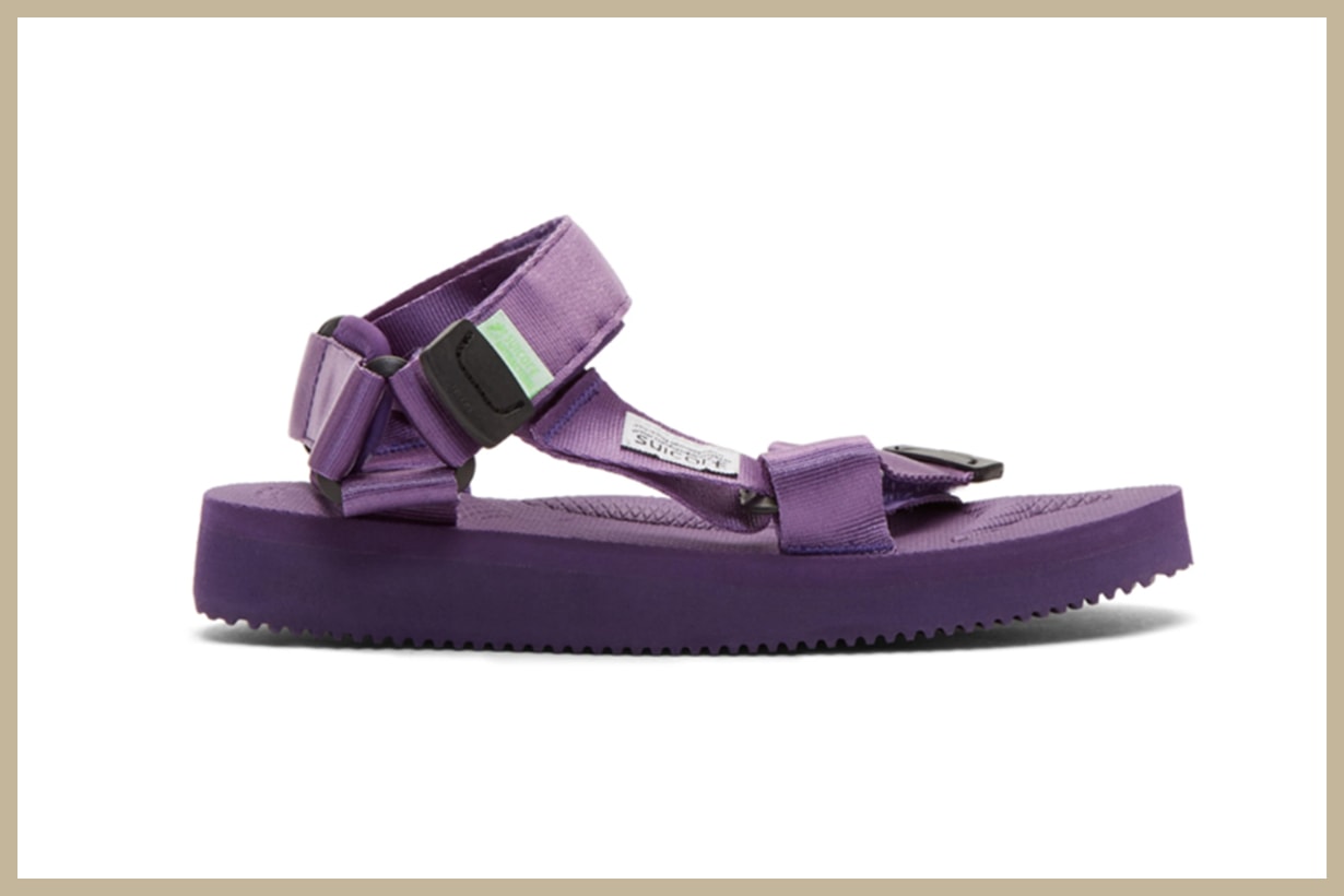 Suicoke Purple DEPA-Cab Sandals