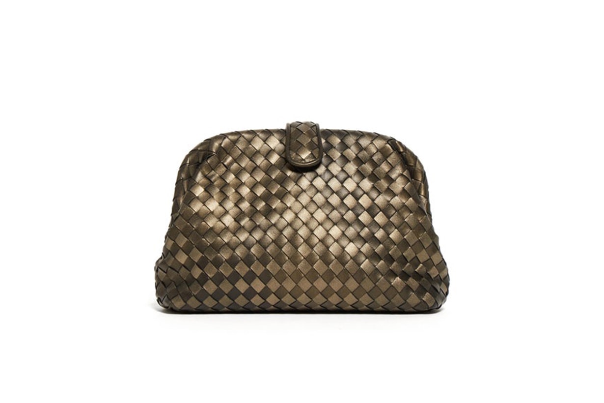 Bottega Veneta The Lauren 1980 Leather Clutch