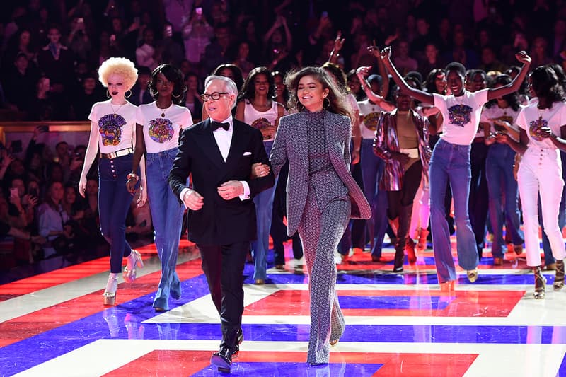 Tommy Hilfiger TOMMYNOW Spring 2019 : TommyXZendaya Premieres : Runway At The Theatre Des Champs Elysees In Paris