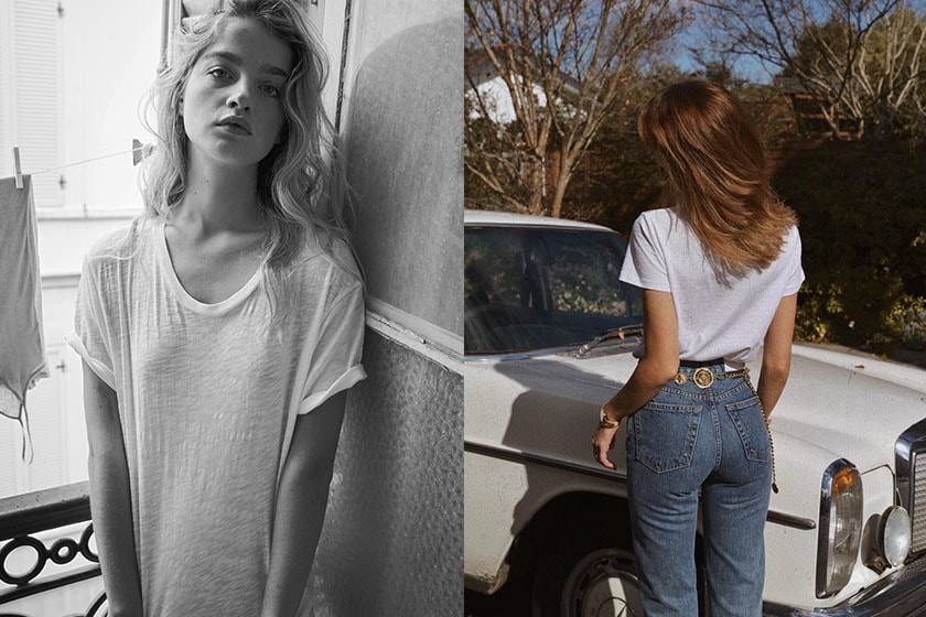 French brand American Vintage has designed the perfect white t shirt