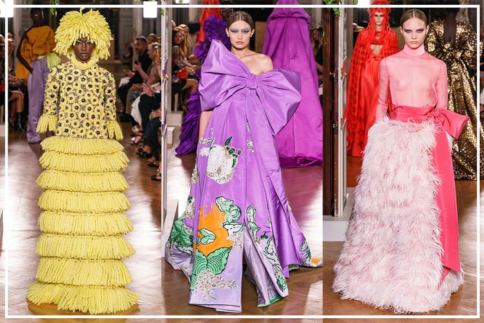 #PFW：優雅設計與精湛工藝已不足以形容！Valentino 以極致的高訂時裝彰顯獨立個性