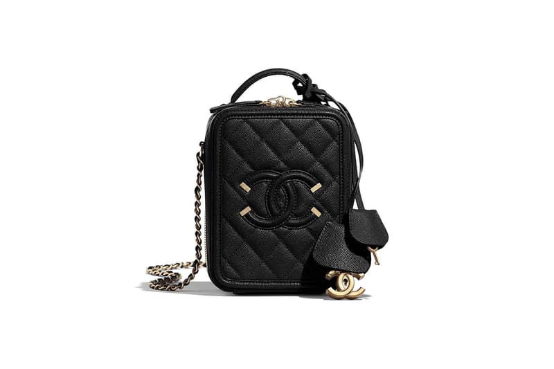 Chanel Grained Calfskin Vanity Case