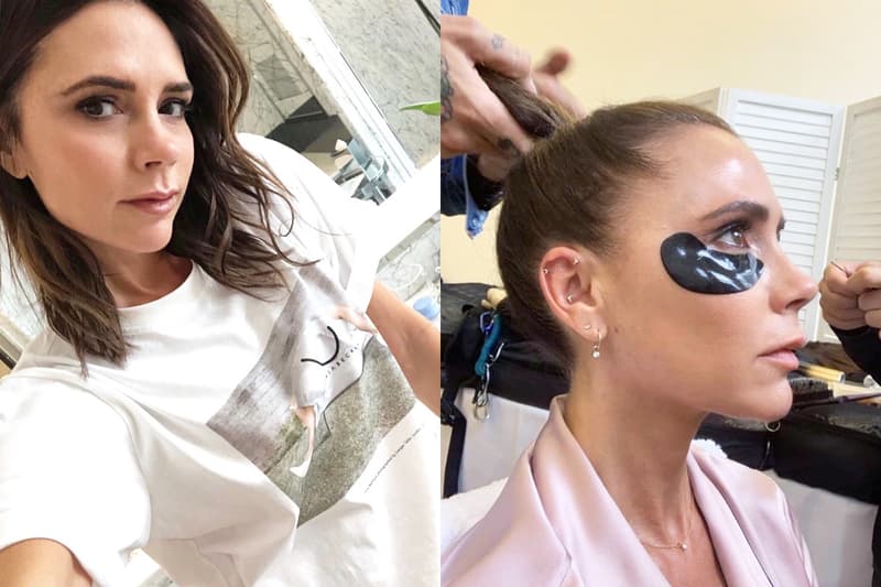 Victoria Beckham own personal skincare brand Victoria Beckham Beauty celebrities brand eye masks