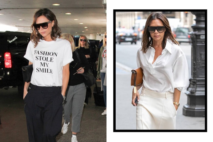 Victoria Beckham 再推出標語 Tee:兩件設計都很符合她的形象!