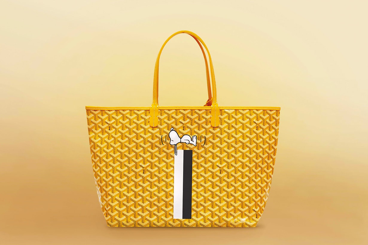 Goyard x Snoopy collection in Japan