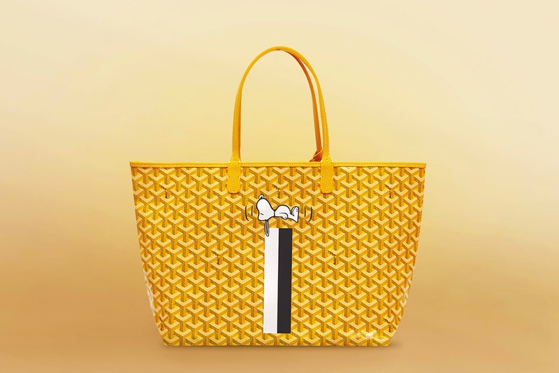 Goyard x Snoopy collection in Japan