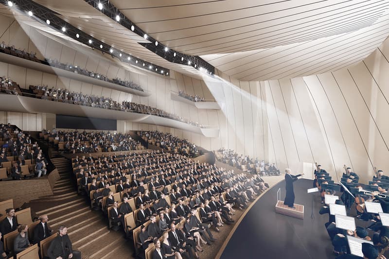 yiuw china theater floating boat mad design