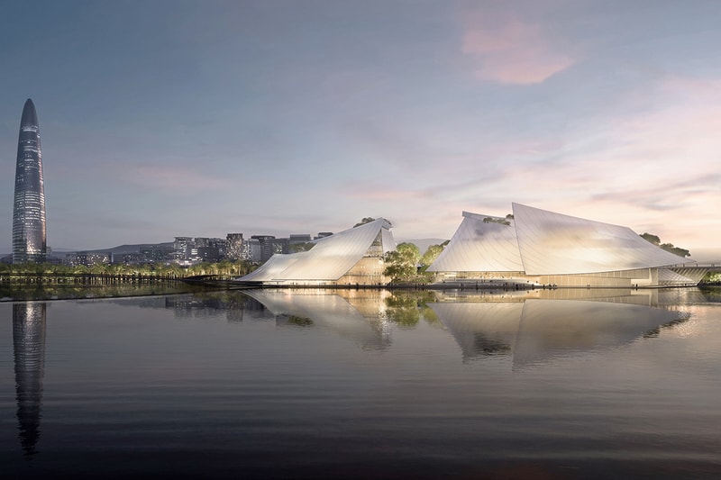 yiuw china theater floating boat mad design