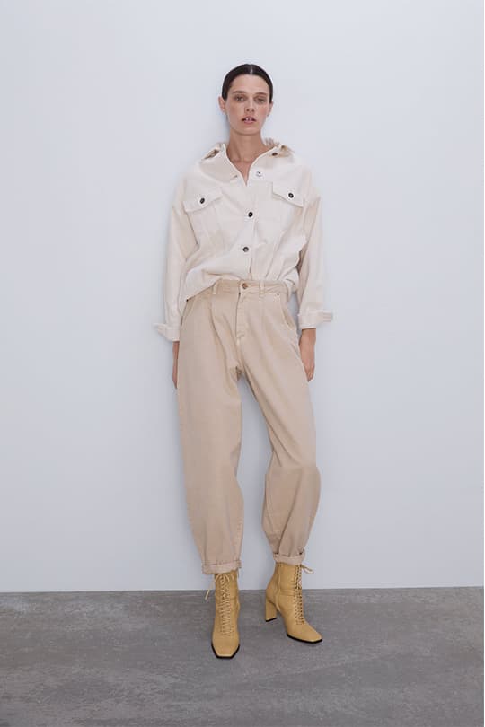 zara beige fw2019