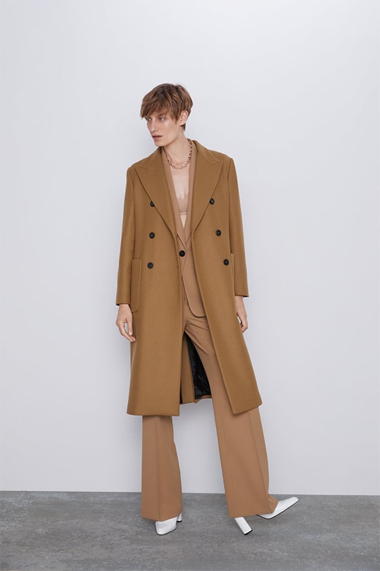 zara beige fw2019
