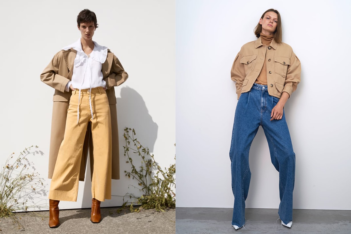 Zara Wide-Cut Legs Jeans