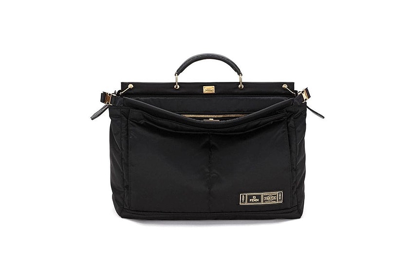 Fendi x Porter Baguette Peekaboo Bag