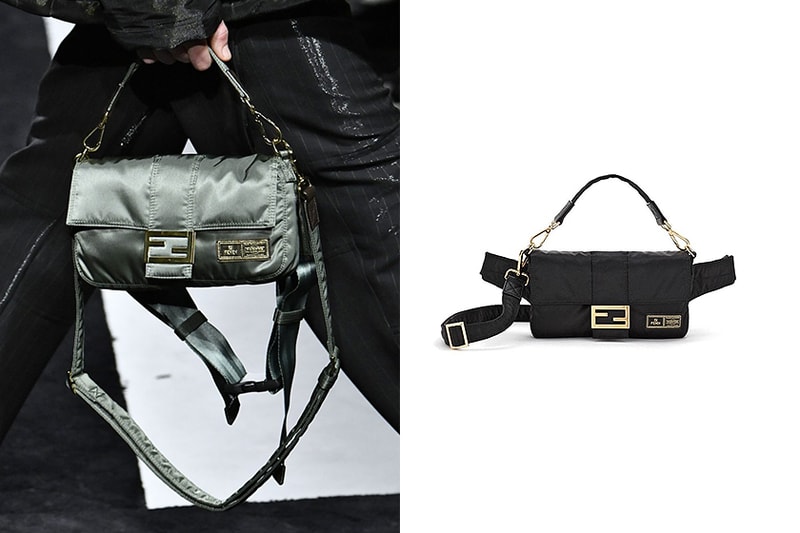 Fendi x Porter Baguette Peekaboo Bag