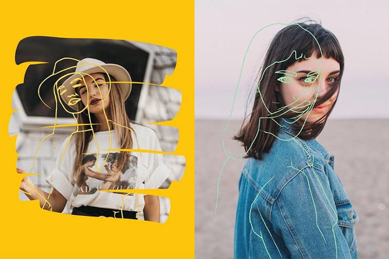 App Picsart Sketch filter for instagram