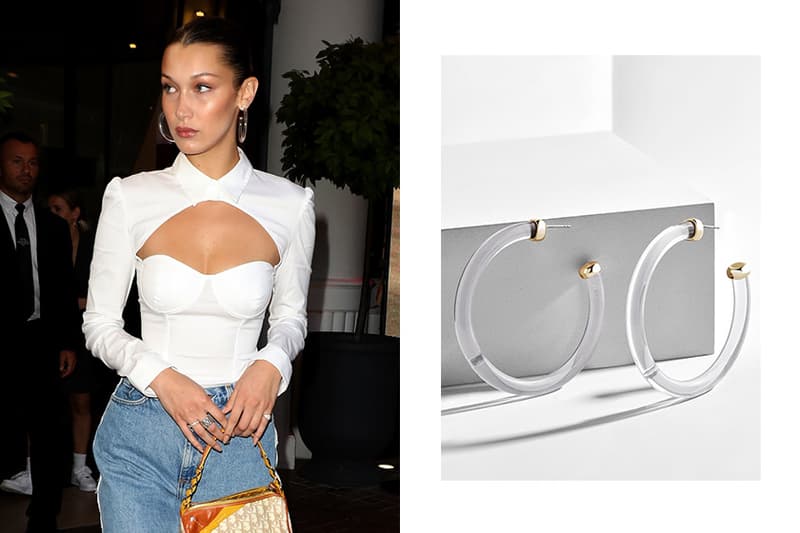 Bella Hadid Vintage earrings baublebar sale event