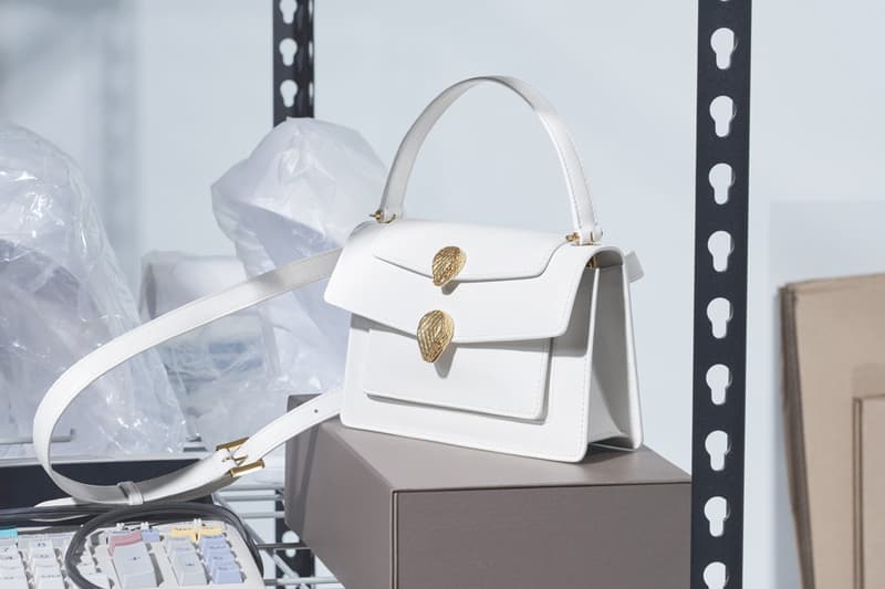 alexander wang bvlgari new york Serpenti collabration handbag