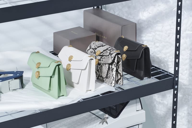 alexander wang bvlgari new york Serpenti collabration handbag
