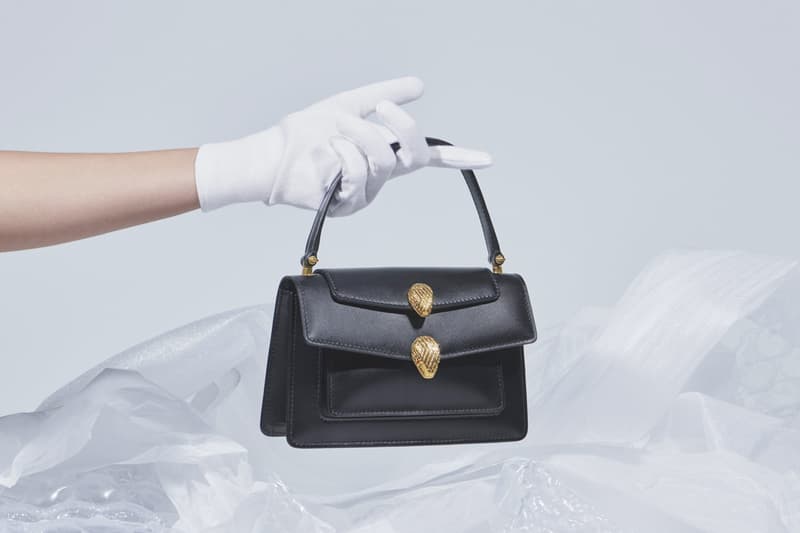 alexander wang bvlgari new york Serpenti collabration handbag