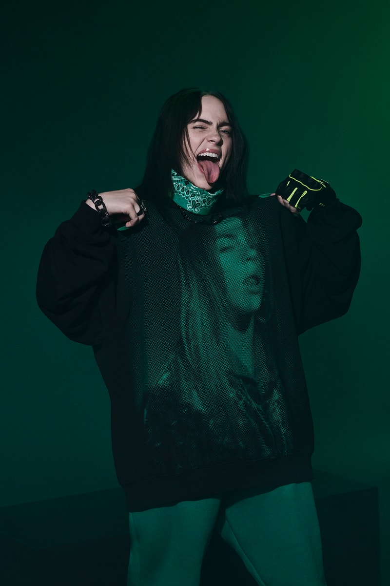 Billie Eilish bershka collabration where to buy hk tw