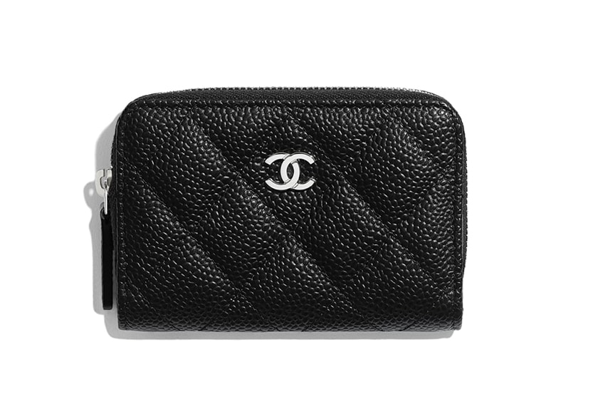chanel classic-zipped-coin-purse-black-