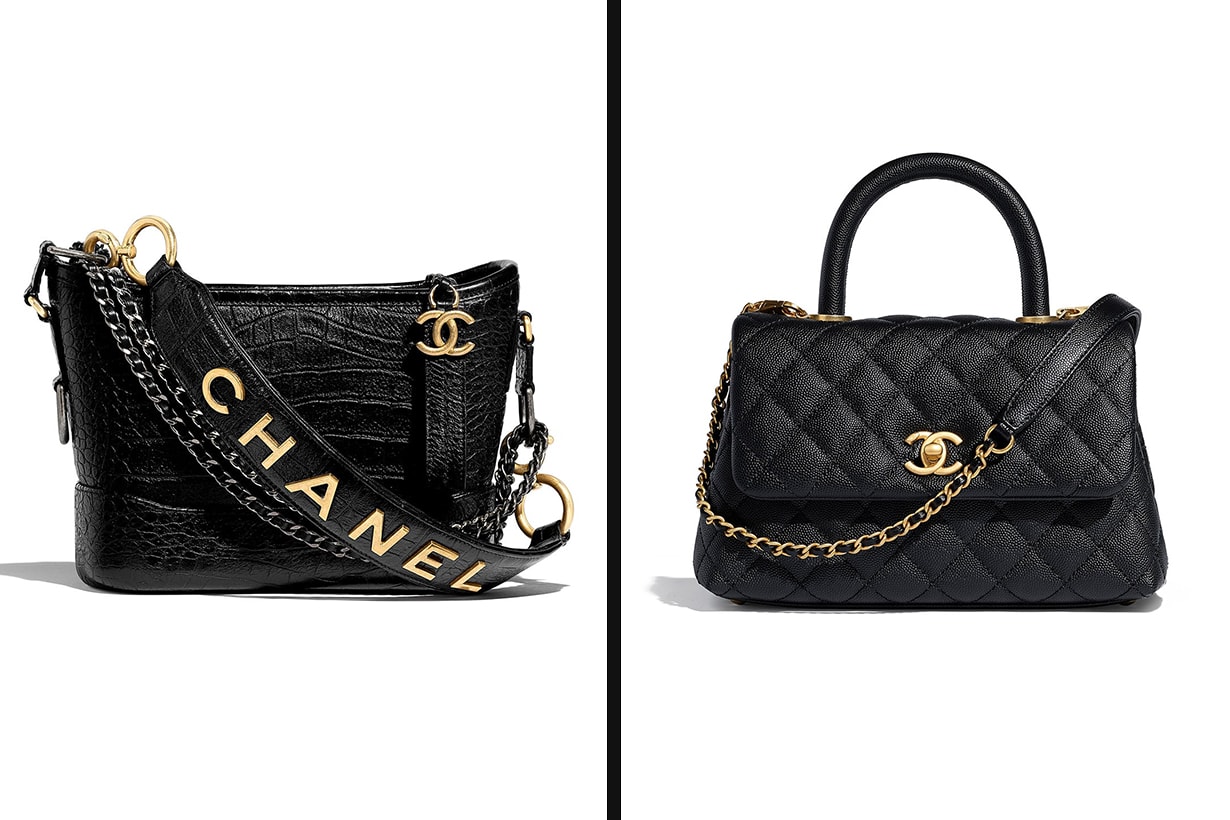 The Coco Handle Flap and The Gabrielle Handbags