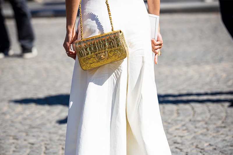 Chanel Golden Handbag-Street-Style