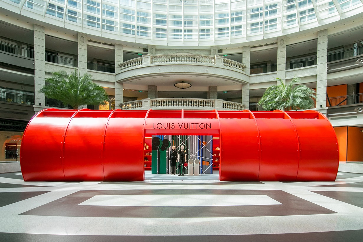 Louis Vuitton pop-up store in Taipei Ballevita