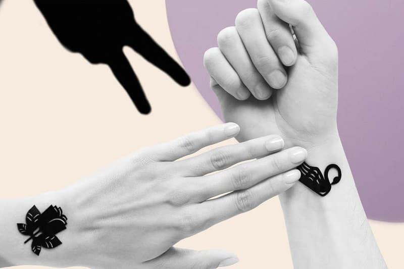 diptyque scented temporary tattoos jewellery