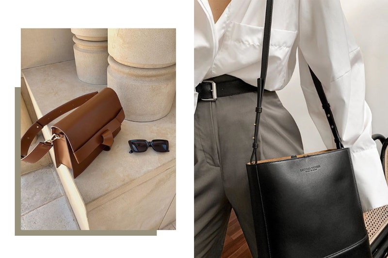 simple classic style handbag
