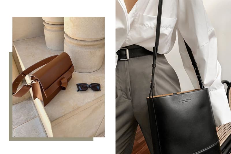 simple classic style handbag