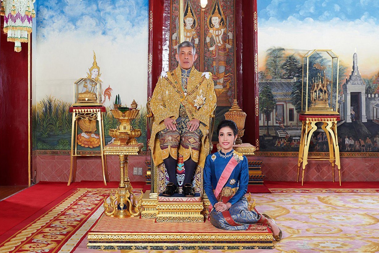 Thai palace releases rare images of king’s royal consort Sineenat Wongvajirapakdi