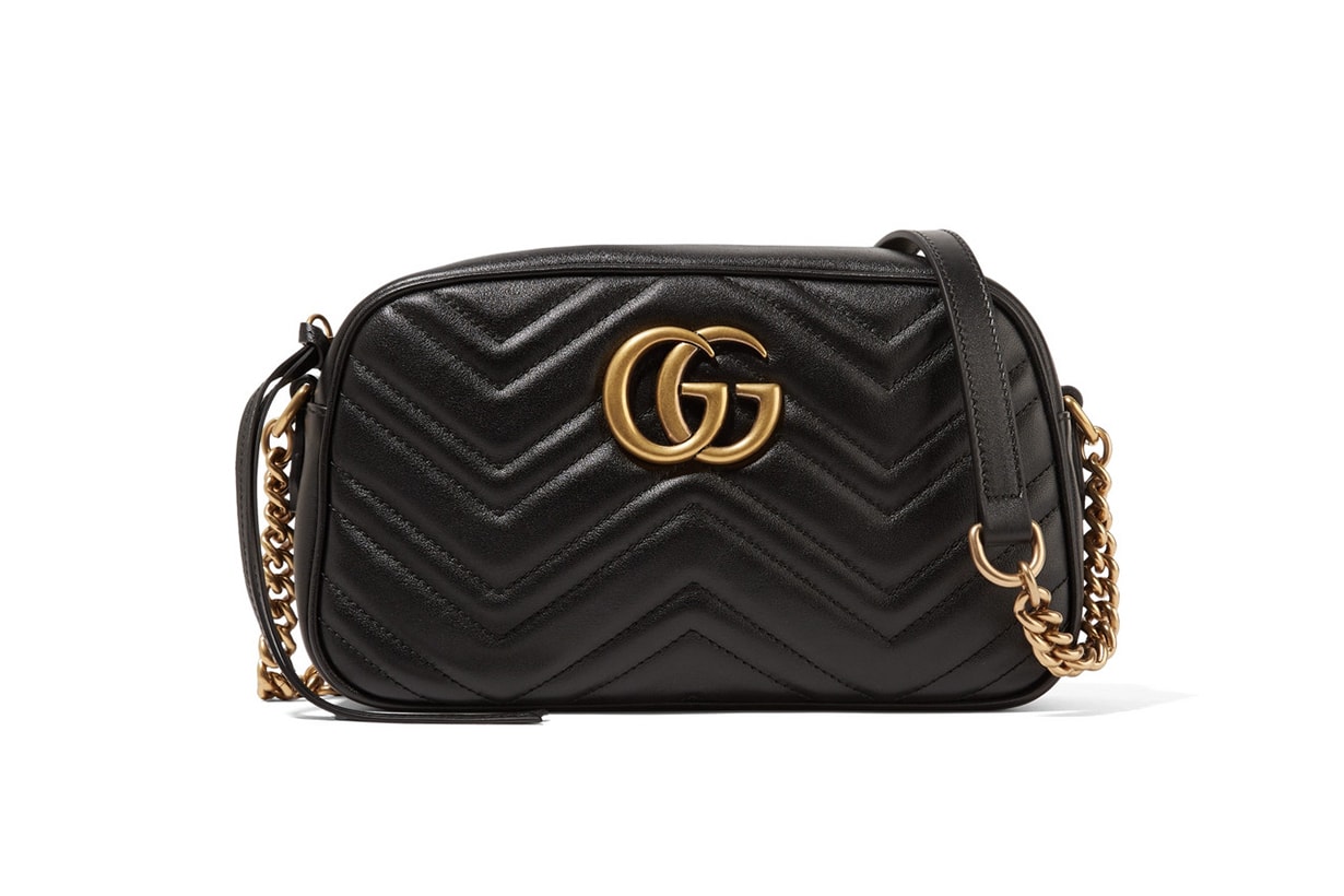 GG Marmont Camera Small Quilted Leather Shoulder Bag