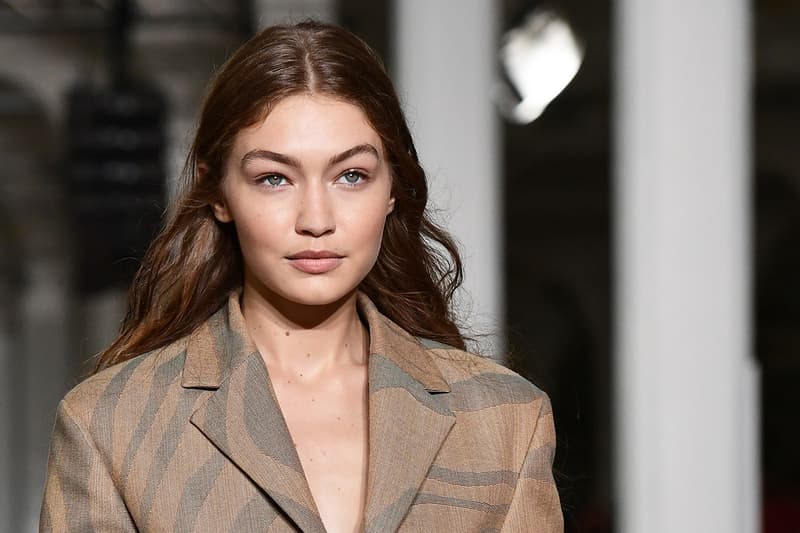 Gigi Hadid supermodel celebrities manicure nail arts trend summer cute style Celebrity manicurist Mei Kawajiri fruits design