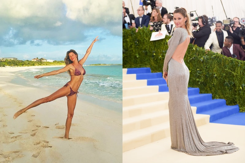Gisele Bündchen supermodal Victoria's Secret Angel body diet exercise workout plan keep fit lose weight fitness tips