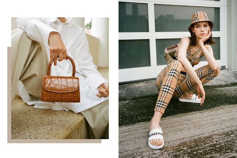 By Far Mini Handbag Burberry Street Style
