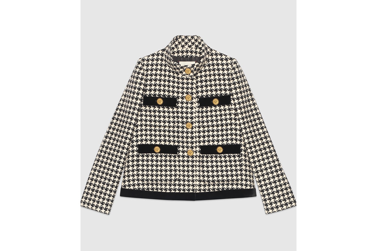 Houndstooth jacket