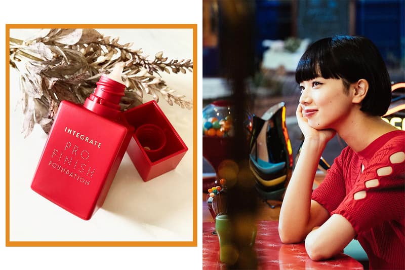 Integrate japan Pro Finish foundation liquid foundation base makeup cosmetics japanese makeup natural foundation