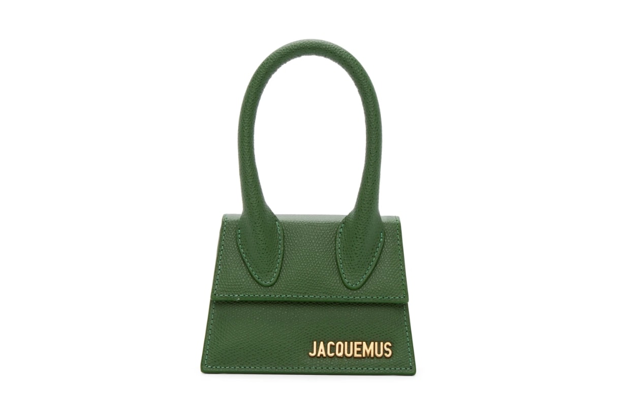 Jacquemus Green 'Le Chiquito' Clutch