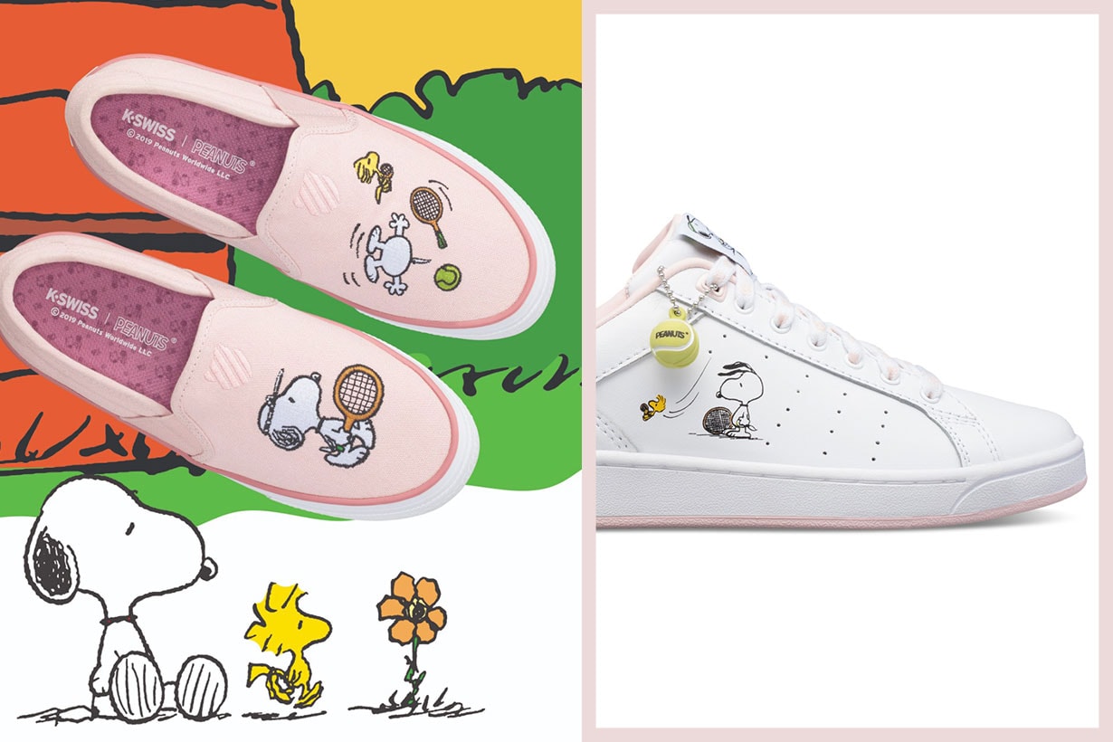 K-Swiss X Snoopy Peanuts collection 2019