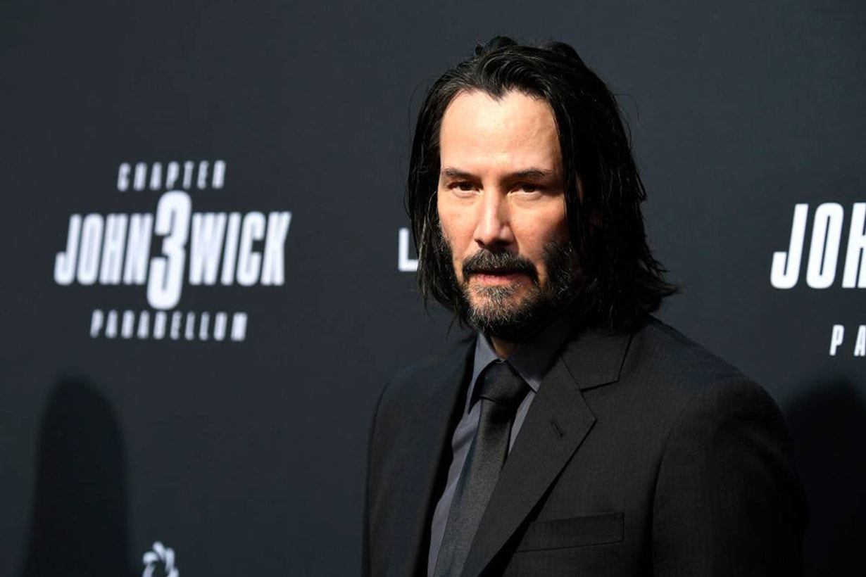 Keanu Reeves unrecognisable look with beard and mohawk for Bill & Ted Face The Music