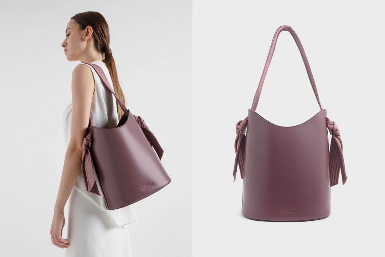 Knot Handle Bucket Bag