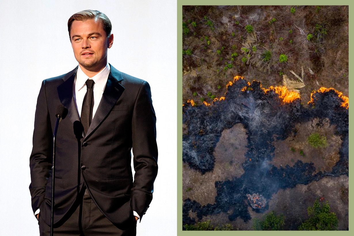 Leonardo DiCaprio Amazon Fires