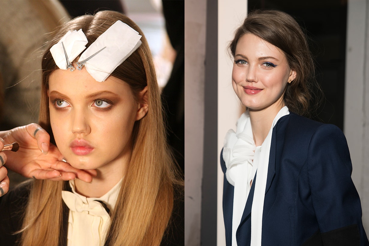 Lindsey Wixson Model At Backstage Street Style