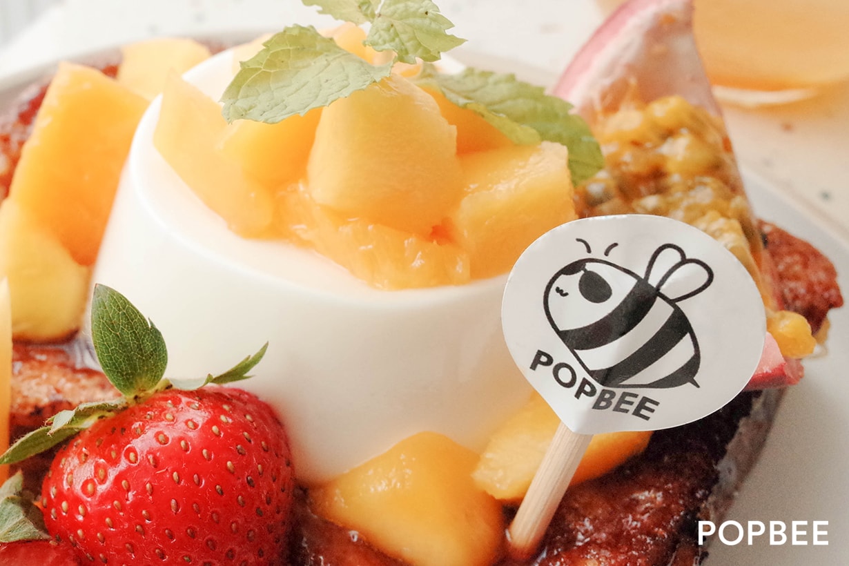 popbee acme breakfast club french toast limited mango summer menu pop up playground
