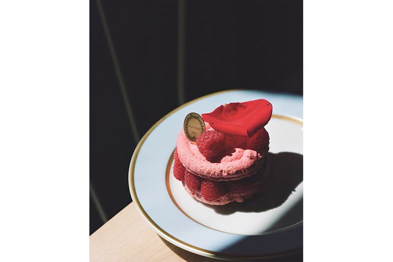 mansur gavriel laduree cafe dessert macarons los angeles