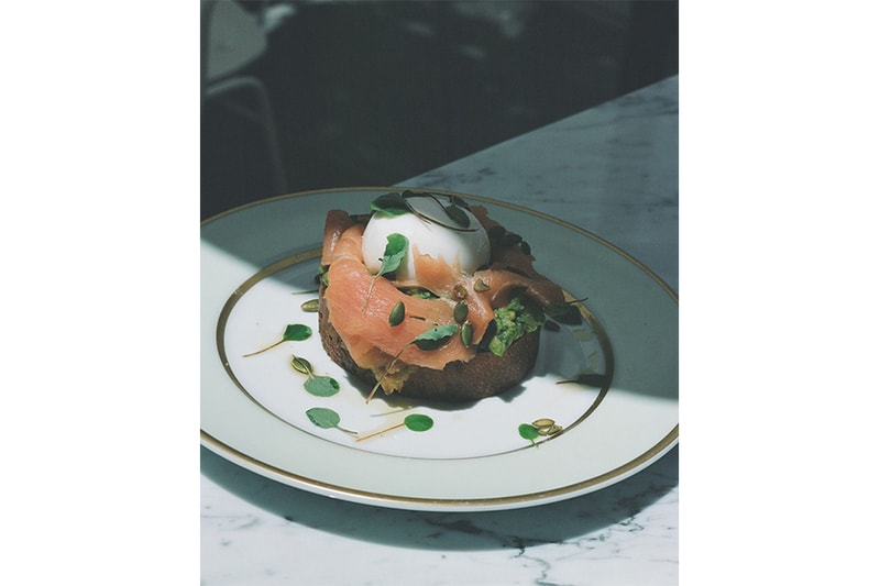 mansur gavriel laduree cafe dessert macarons los angeles