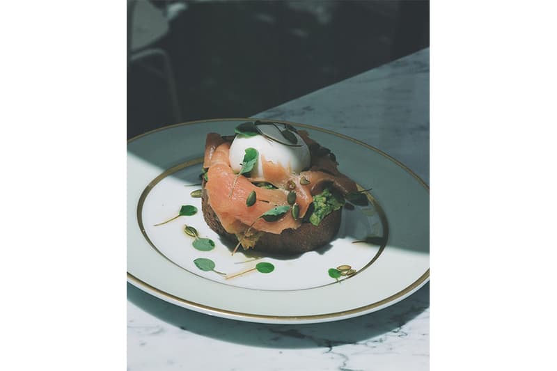 mansur gavriel laduree cafe dessert macarons los angeles